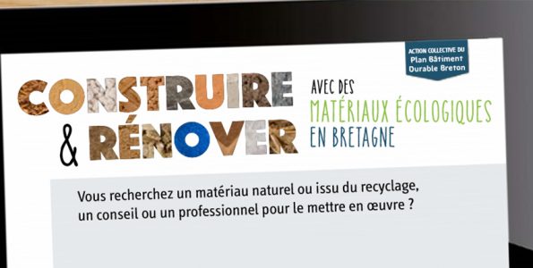 Banniere annuaire des professionnels travaillant avec des éco-matériaux pour la filière bâtiment