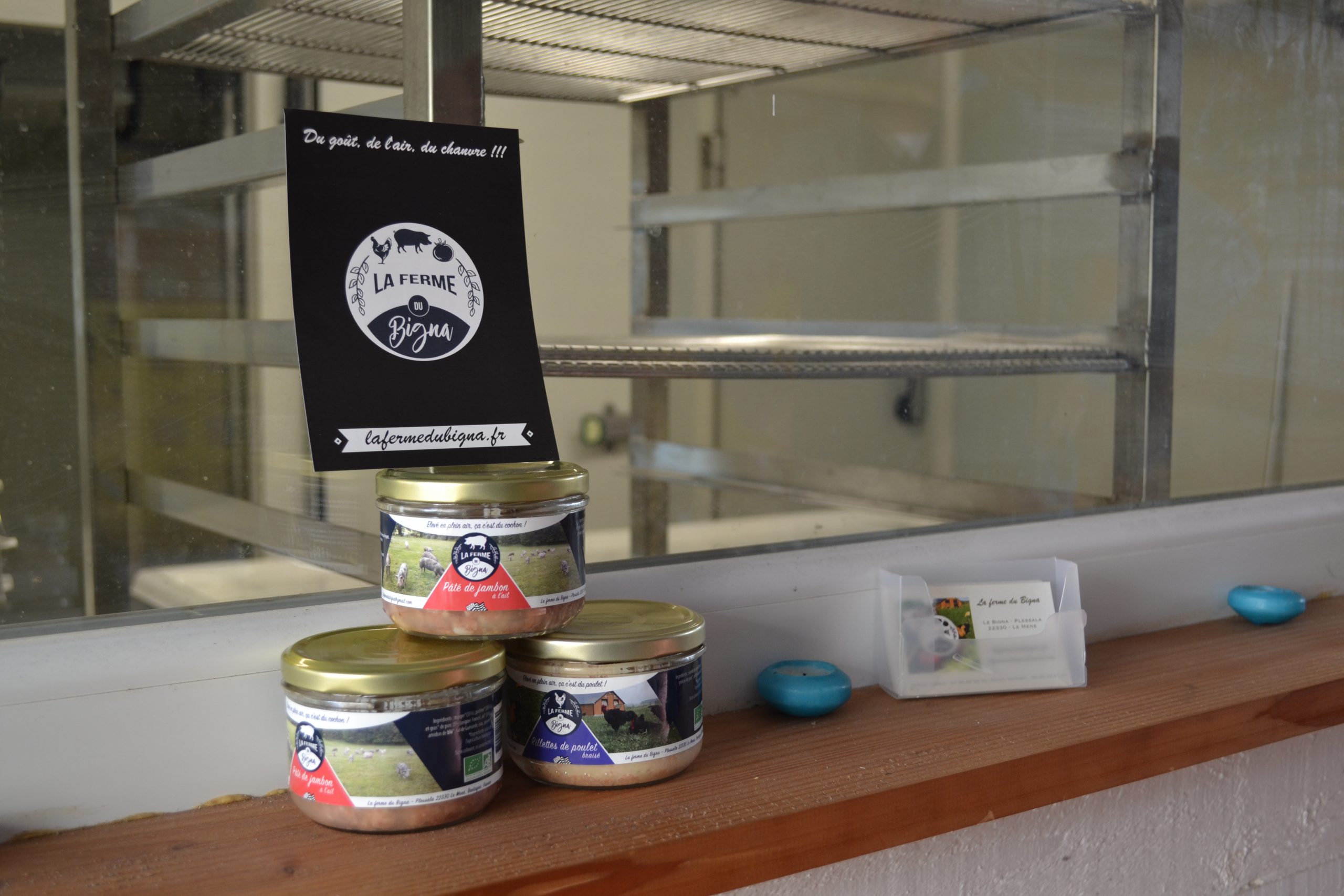 Les produits transformes de la Ferme du Bigna