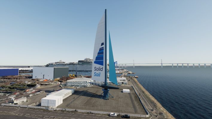 Solid Sail © Creasynth / Chantiers de l’Atlantique