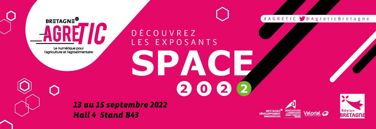 Bannière AgreTIC au SPACE 2022