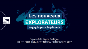 affiche les nouveaux explorateurs route du rhum 2022