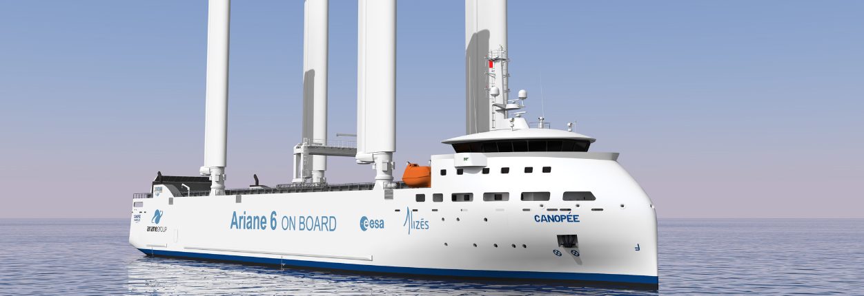 propulsion par le vent canopée