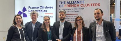Les représentants des régions fondatrices de France Offshore Renewables