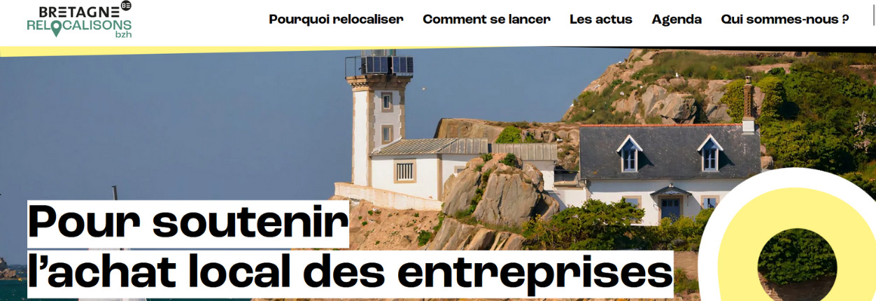 capture d'écran site relocalisons.bzh