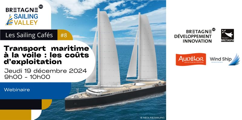 Sailing café 8 transport maritime à la voile zoom sur les coûts d'exploitation