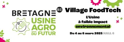 bannière présentation village foodtech cfia 2025