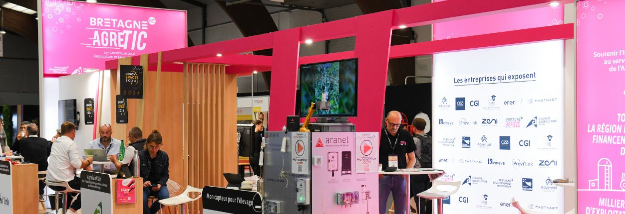 stand AGRETIC sur le salon SPACE 2024