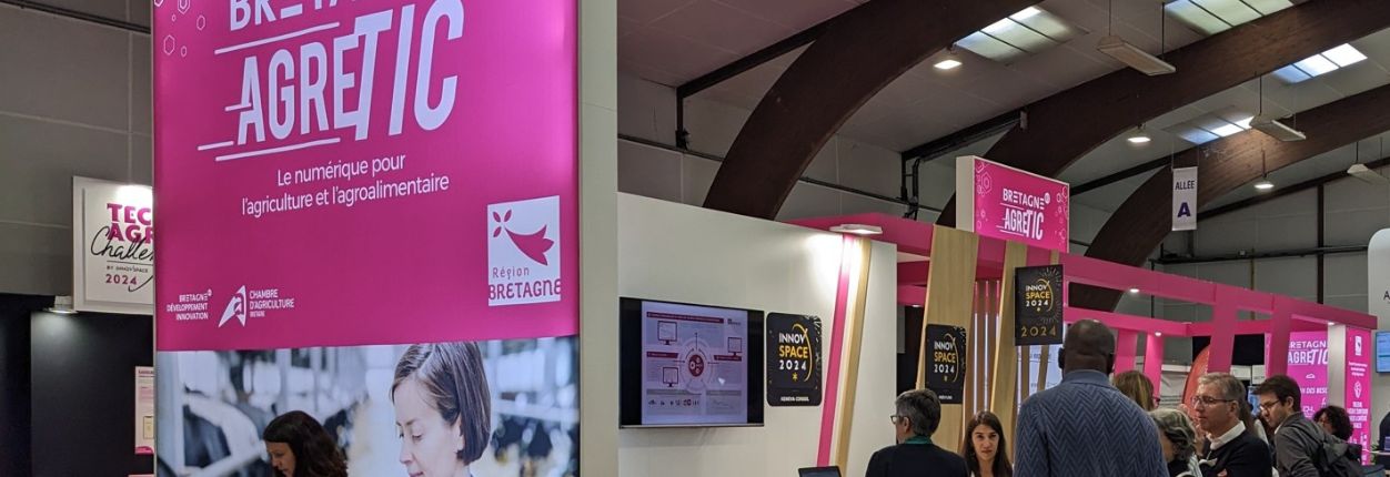 stand AGRETIC au salon SPACE, le salon international de l'élevage